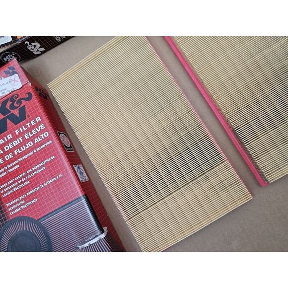 2 K&N Engine Air filter 1997-2003 MERCEDES BENZ CLK430, CLK55, E55, C43, 33-2183 - Picture 3 of 16